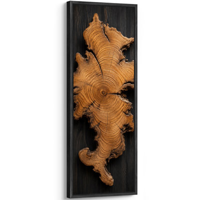 "Natural Organic Rustic Wall Decor", très grandes photos, impression sur toile encadrée