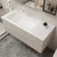 Armoire de salle de bain simple et haut de gamme de style italien