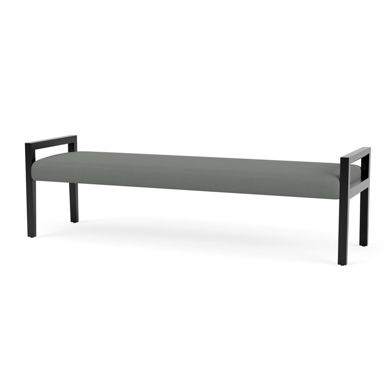Banc en bois 3 places Brooklyn, Black, Open House Asteroid