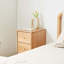 Table de chevet avec armoire de rangement pour le salon - table de rangement sur pied