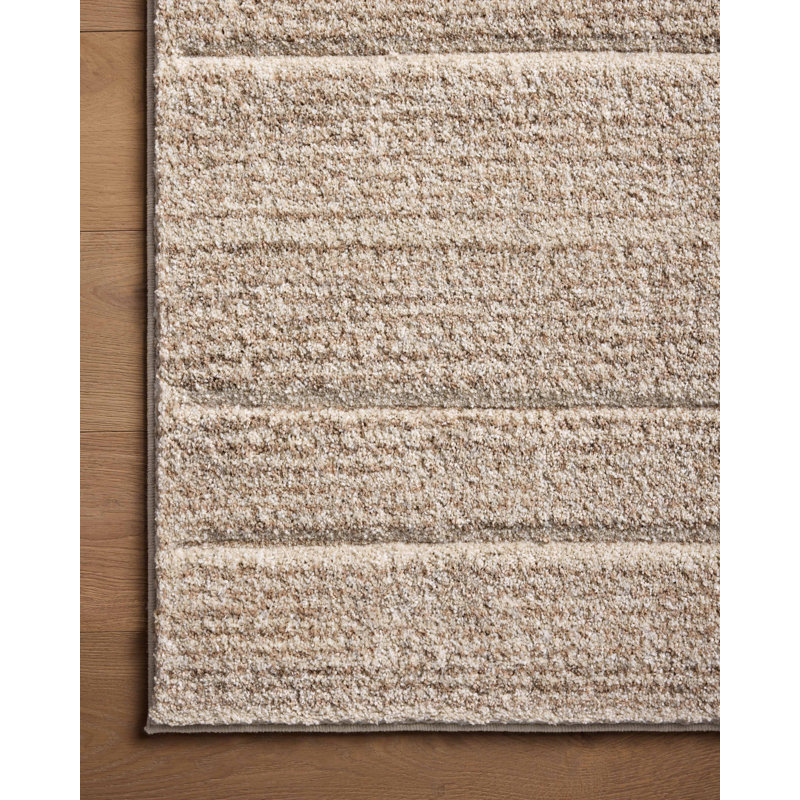 Manali Oatmeal / Clay Area Rug, Rectangle 7'10" x 10'
