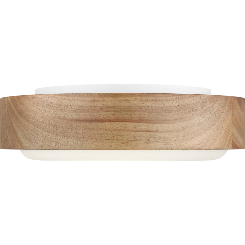 Richard June Transitional Aurelle Flush Mount Light, 4