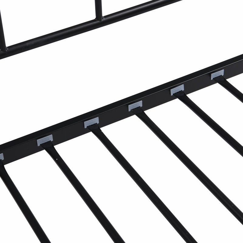 Lit de jour avec couchette noir