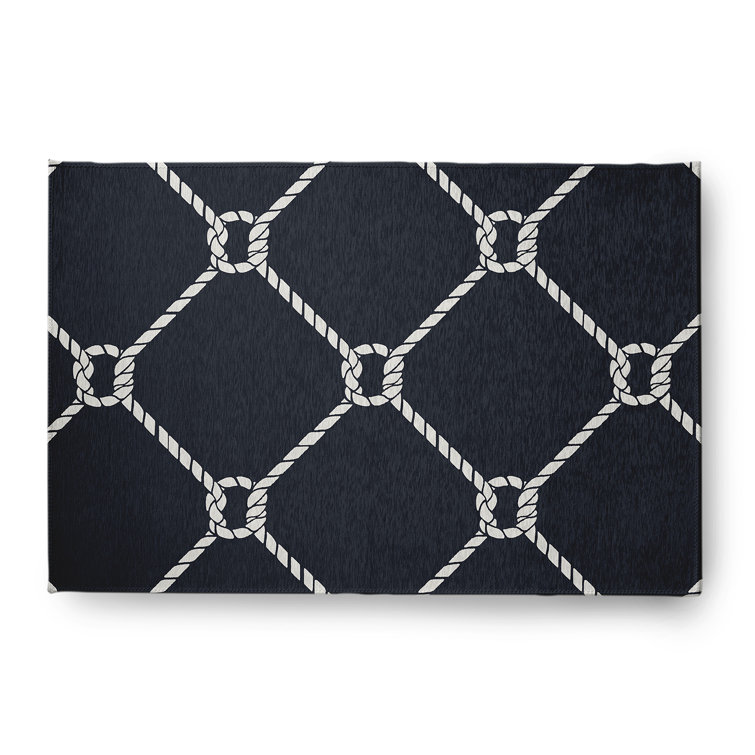 Agrim Chenille Geometric Indoor Rug