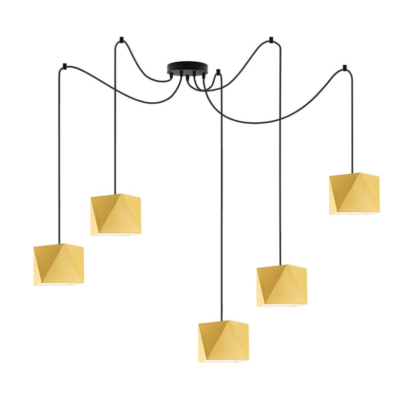 Thursa 5 - Light Pendant, Mustard Yellow