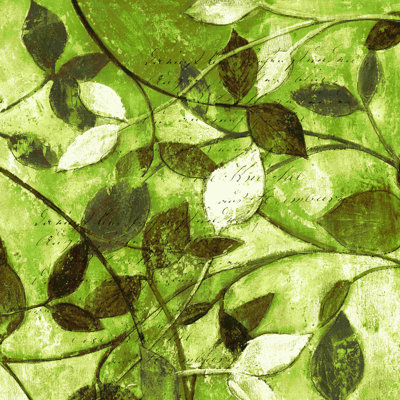 " The Leaves Green 2 " Painting Print