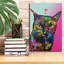 «Feline Glare» par Dean Russo, art mural sur toile-101649789