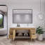 Ensemble de meuble-lavabo simple 59,06 "mural-1536444909