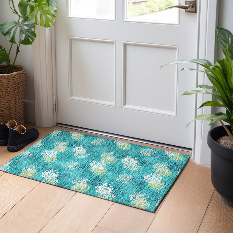 Tapis intérieur / extérieur Maliana, Rectangle 1 pi 8 po x 2 pi 6 po