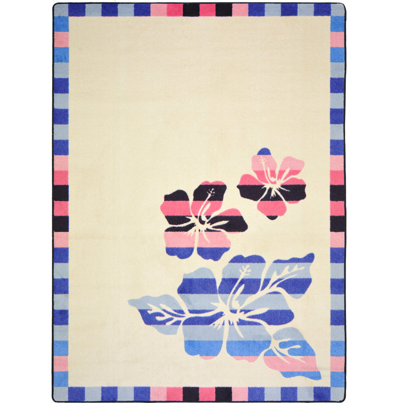 Summer Solstice Floral Indoor Rug, 7'8" x 10'9"