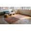 Hand Knotted Wool Area Rug in Blue