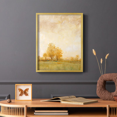 «Carefree Day II», reproduction encadrée - bois massif