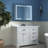 Vinush Frameless Medicine Cabinet with LED Lighting, 3 Adjustable Shelves, Surface Mount and Recessed Options – Available in 32" H x 36" W, 30" H x 36" W, and 32" H x 30" W Sizes-1931038434
