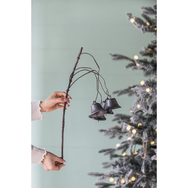 Ensemble de 6 vaporisateurs 30 "avec clochettes - gris