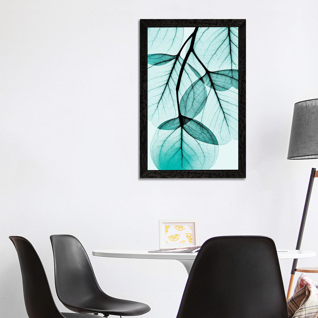 'Teal Eucalyptus' by Leonid Afremov - Wrapped Canvas Painting Print