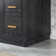 Gazsi 36" Single Bathroom Vanity Set with Grain White Engineered Stone Countertop without Mirror