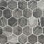Carreau de mosaïque en verre 2 po x 2 po Eterna Big Hexx-98413722