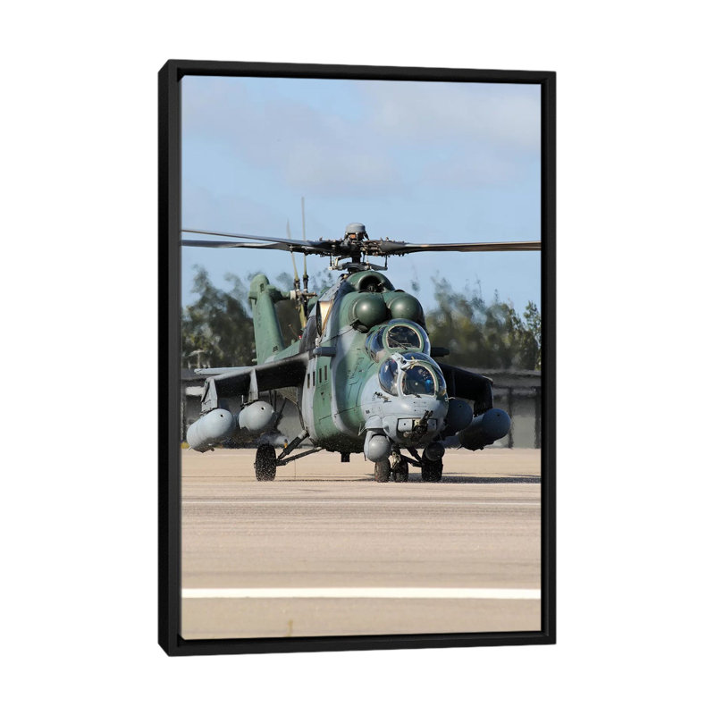Reproduction de photo sur toile, H 26 po x l 18 po x P 1,5 po, Toile avec cadre noir, Pas de tapis