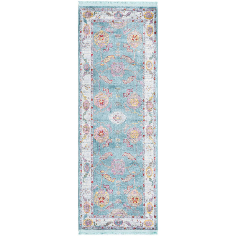 Ikat Indoor Rug, Runner 2'2" x 6'