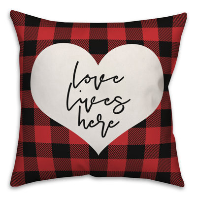  Coussin Love Lives Here