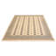 Tapis jaune pâle Malayka Peshawar Bokhara 8 pi 2 po x 9 pi 10 po