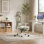 Chaise de bureau ergonomique avec repose-pieds, chaise d'ordinateur à dossier haut avec soutien lombaire dynamique, appui-tête 2D, accoudoirs 4D et siège en mousse pour un confort optimal.