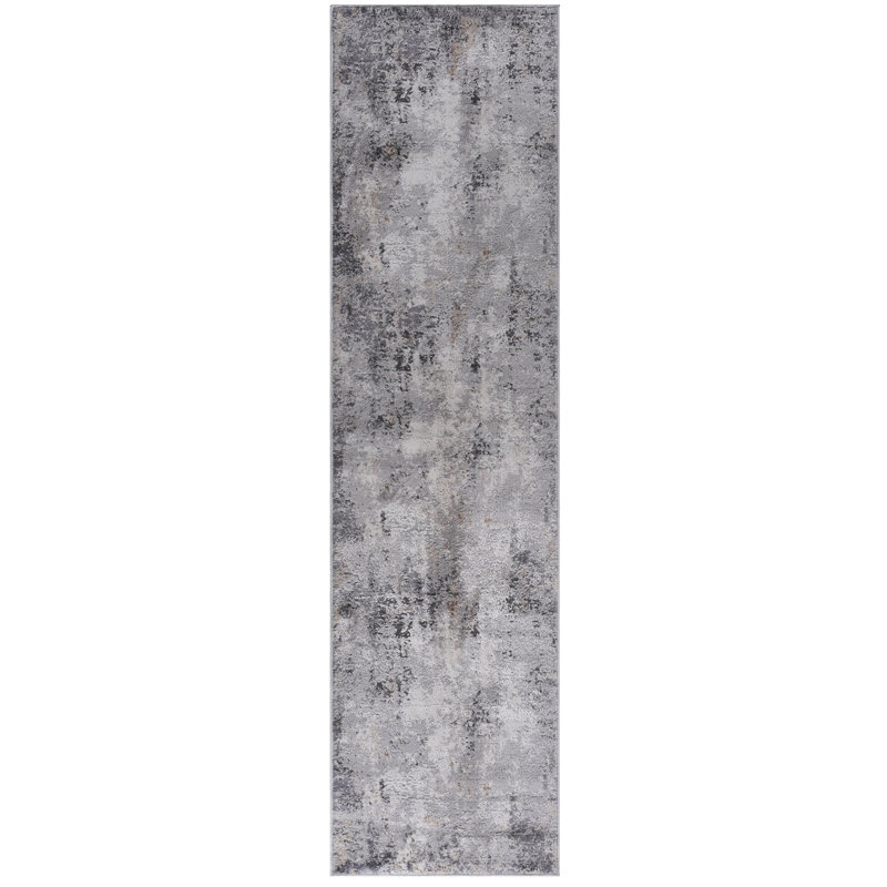 Loom & /sand/abstract 2x8 Area Rug, Non-shedding, Stain-, Perfect For Bedroom, Living Room, Dining Workspace /sand/abstract, Stain , Living, Dining, Office Interior