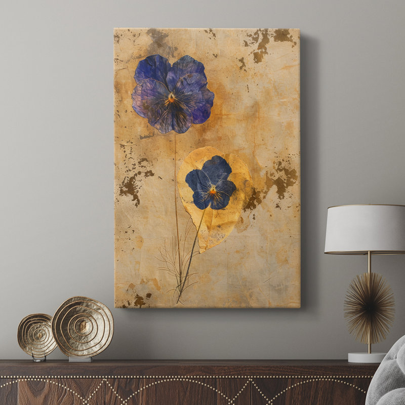 FLORAL Series XXXIV - Gallery Cavas, H 18 po x l 12 po
