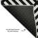 Premium Machine Washable Tweedy Black Rug