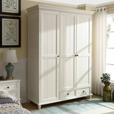 Garde-robe classique de luxe à lumière de style américain