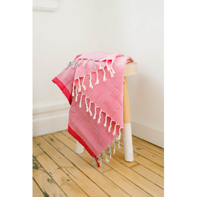 Serviette Gitane rose Kendal
