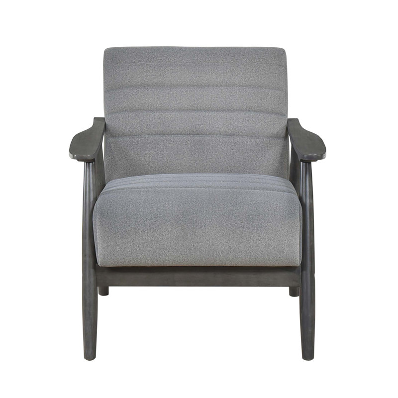 Fauteuil d'appoint de style décontracté en velours 1pc