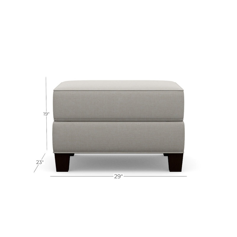 Tousley Ottoman, Java, Grande 120912