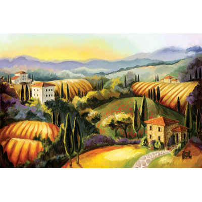 Tuscan - Wrapped Canvas Painting