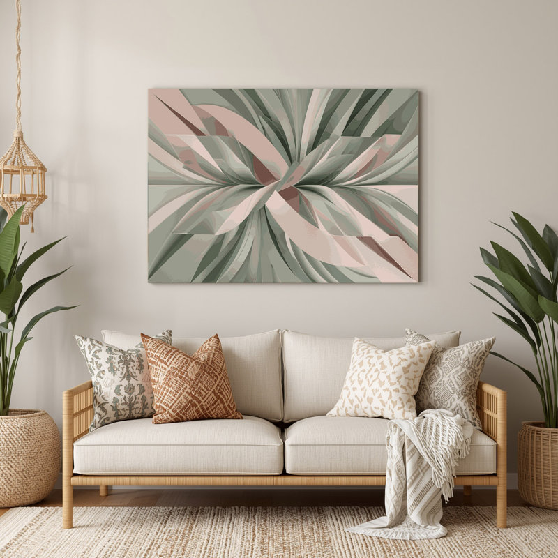 Art mural gris Op Op 74, H 288 po x l 432 po x P 0,05 po