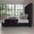 Jampier King Black Diamond-Tufted Velvet Sleigh Bed with Nailhead Trim-1672255048-1672255051