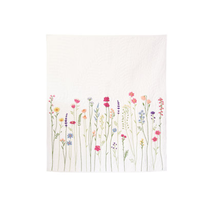 Botanical Field Throw