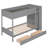 Louis Solid Bunk Bed With 2 Drawers-258777281-258777284