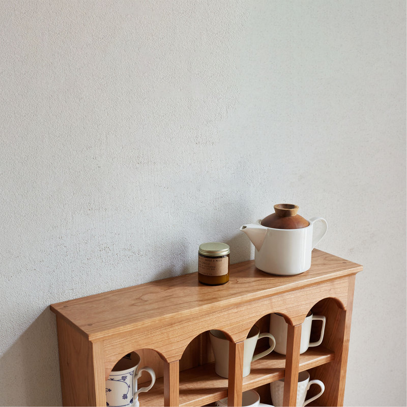 Porte-gobelets de table de cuisine en bois massif de qualité supérieure en bois massif de qualité supérieure North American A Grade Cherry