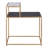 Sanin Marble Frame End Table with Storage