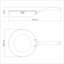 Tramontina Grano 3-Ply Stainless Steel Frying Pan-50075099