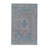 Alandrea Blue Handmade Wool Rust Classic Traditional Hand-Woven Area Rug-1825311105
