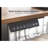 63" L Shaped Standing Desk with Drawers, Power Outlet and LED Lights, Height Adjustable-1939096040