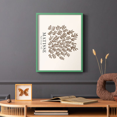 Matisse CCLII, reproduction encadrée - bois massif