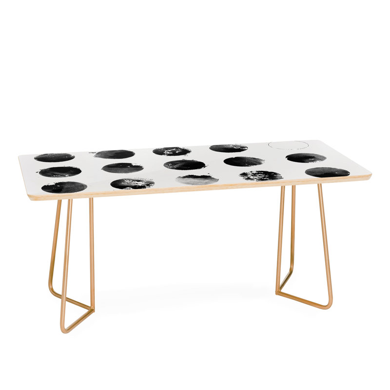 Solid Wood Top Coffee Table