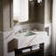 Lavabo de salle de bain rectangulaire encastré avec trop-plein Memoirs-98419543
