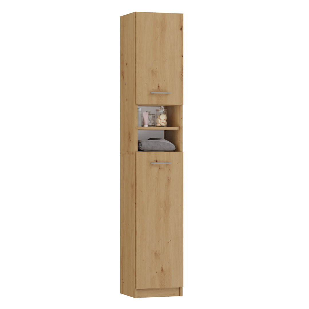 32 x 183 cm Badschrank Elnatan