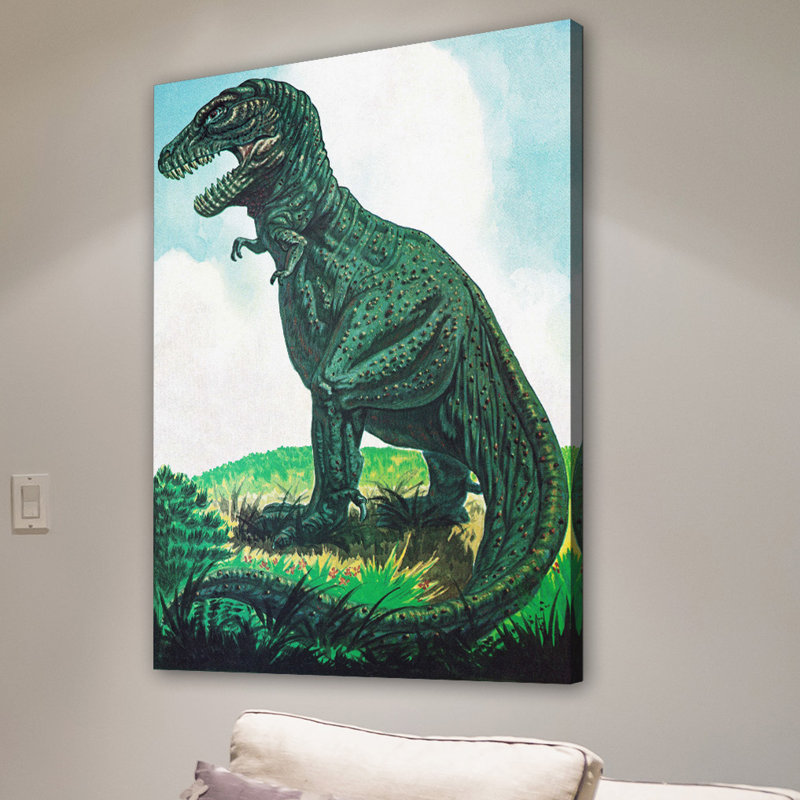 Tyrannosaurus - Graphic Art on Canvas