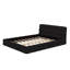 Lit plateforme en tissu d'ameublement-81299739