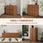 Meuble télé 19,71 po en bois-123100186